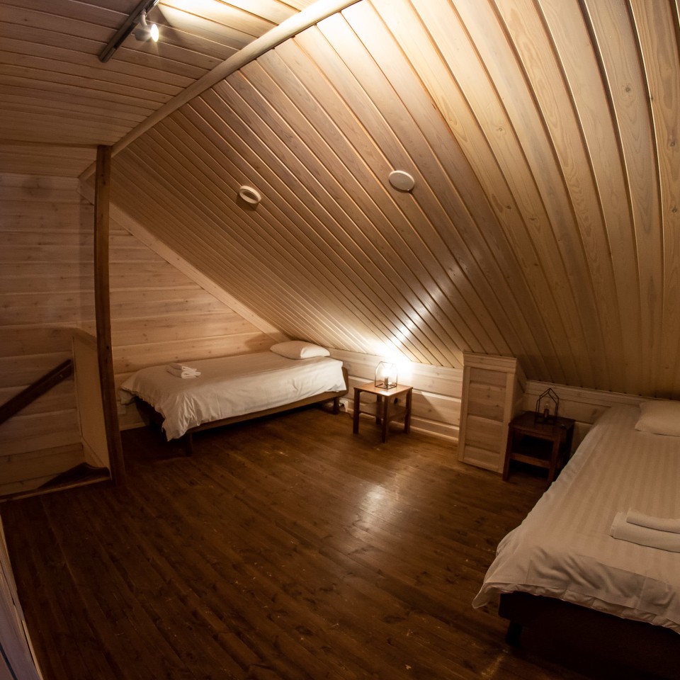 Schlafzimmer 2 Ounasvaara Lakituvat Chalet